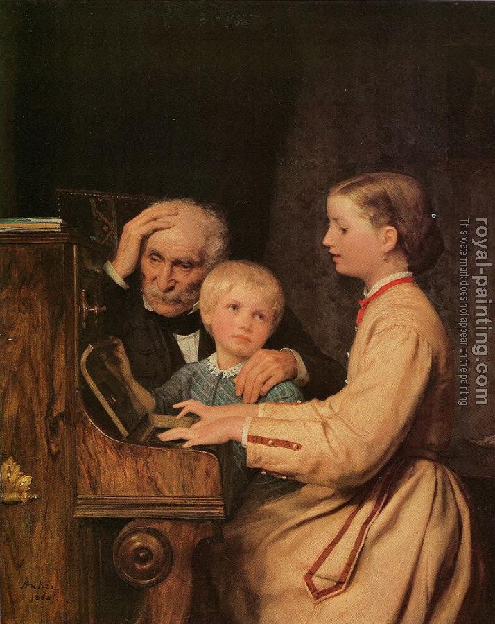 Albert Anker : Die verbannten Albert Anker : Die verbannten